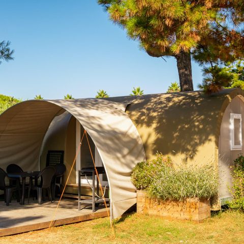 Glamping tent 4 persons - COCO SWEET - Without sanitary facilities