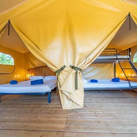 Tent 5 persons - Super Lodge Tent | 2 Bedrooms | 4/5 Pers. | No bathroom