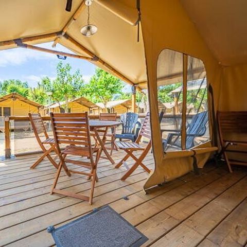 Tent 5 persons - Super Lodge Tent | 2 Bedrooms | 4/5 Pers. | No bathroom