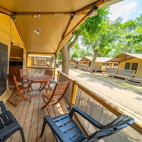 Tent 5 persons - Super Lodge Tent | 2 Bedrooms | 4/5 Pers. | No bathroom