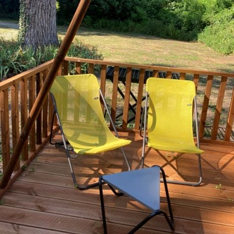 CHALET 4 people - The cabin without sanitary facilities. Arrival 4pm Departure 10am. Max