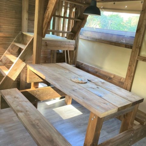 CHALET 4 people - The cabin without sanitary facilities. Arrival 4pm Departure 10am. Max