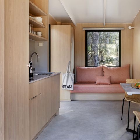 MOBILE HOME 2 people - COUPLE + 1 bedroom