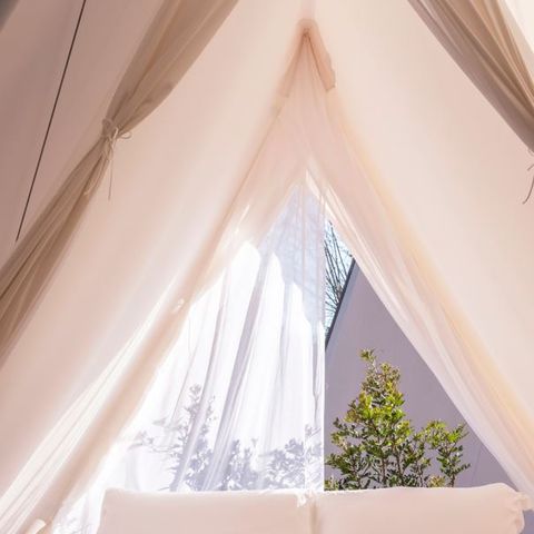 Canvas and wooden tent 2 persons - Cabin Tent