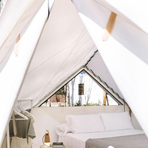 CANVAS AND WOOD TENT 2 people - Bell Tent