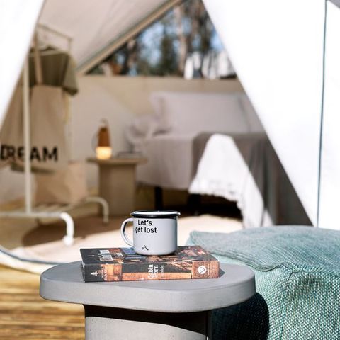CANVAS AND WOOD TENT 2 people - Bell Tent