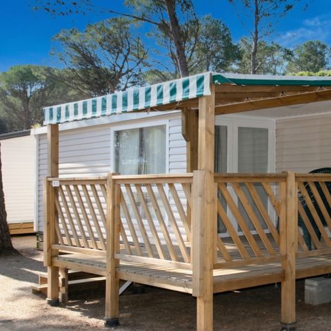 MOBILE HOME 4 people - BASIC - AIR CONDITIONING - SHEETS - TOWELS - WIFI