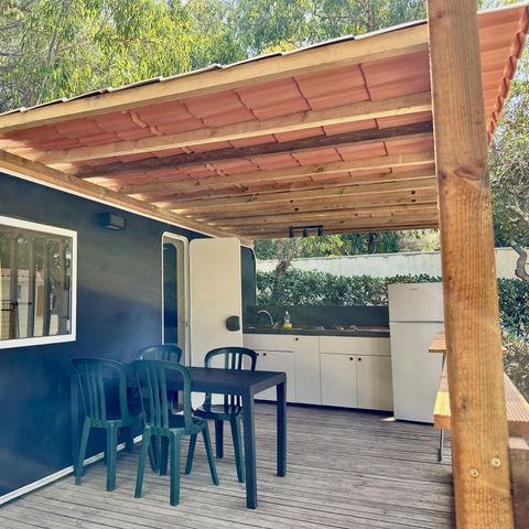 CARAVAN 2 people - Caravan Superior - no sanitary facilities, outdoor kitchen - price for 2 people
