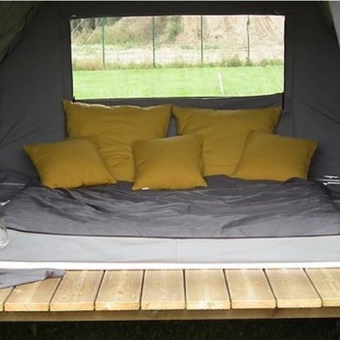 TENT 2 people - DK'BANES (DK2) without water, without sanitary facilities