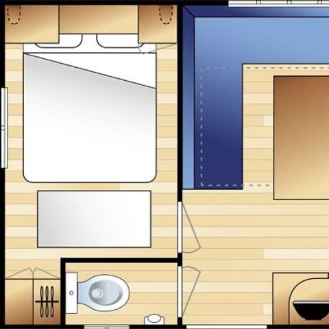 MOBILE HOME 4 people - (M02)
