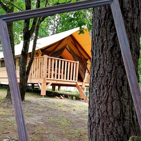 TENT 5 people - Lodge tent - 40m² - 2 bedrooms