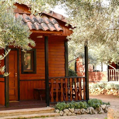 BUNGALOW 2 people - Bungalow no kitchen single beds