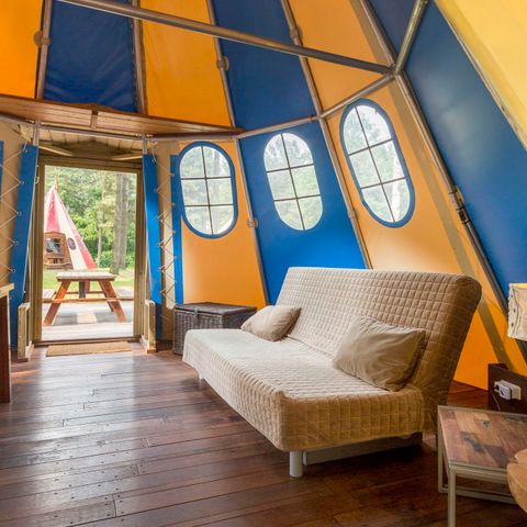 Unique 6 persons - Tipi tent