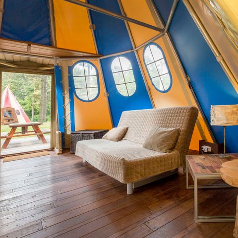 Unique 6 persons - Tipi tent
