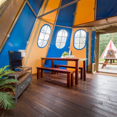 Unique 6 persons - Tipi tent