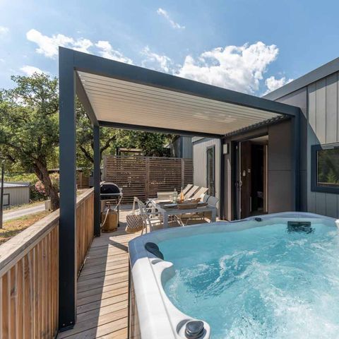 Mobile home 5 persons - TAOS LUXURY Jacuzzi 2 CH 4/5 Pers