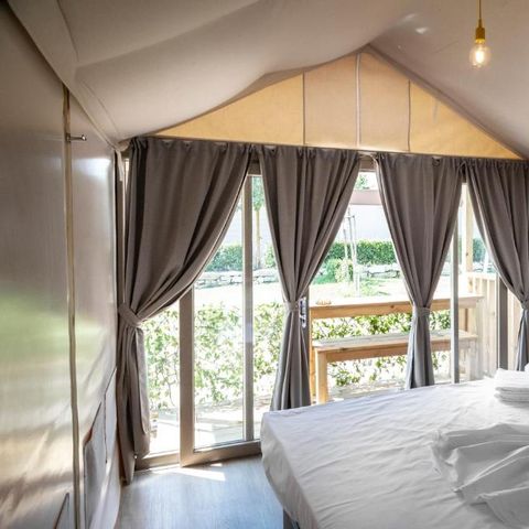 CANVAS AND WOOD TENT 2 people - SAFARI TENT
