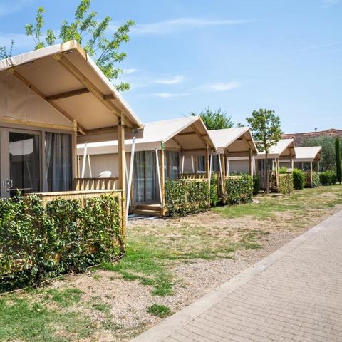 CANVAS AND WOOD TENT 2 people - SAFARI TENT