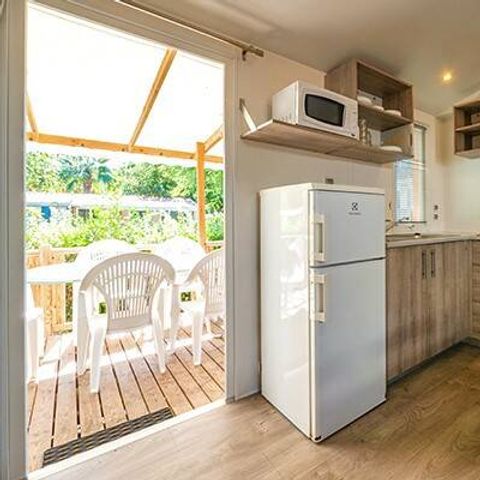 MOBILE HOME 6 people - Comfort | 2 Bedrooms | 6 Sleeps | Semi-covered terrace | 1 Bathroom | Air conditioning
