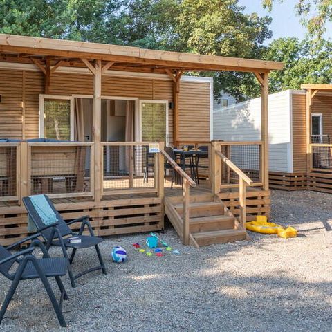 MOBILE HOME 6 people - Mobile-home | Comfort | 3 Bedrooms | 6 Pers. | Terrace Lounge | Clim.