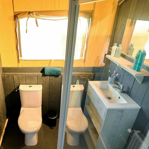 CANVAS AND WOOD TENT 6 people -  Villatent