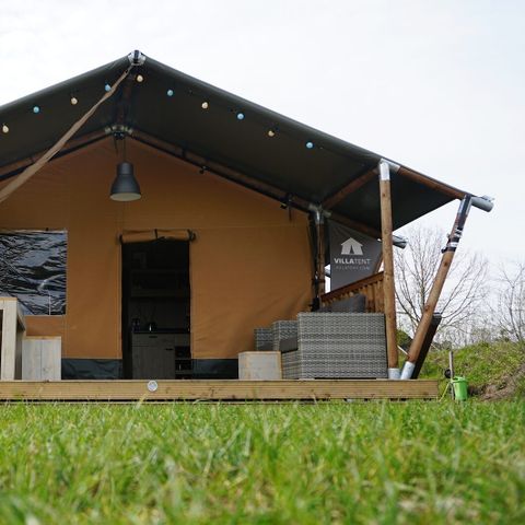 Canvas and wooden tent 6 persons - Villatent