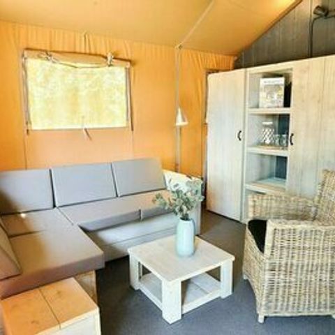 CANVAS AND WOOD TENT 6 people -  Villatent