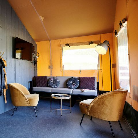 CANVAS AND WOOD TENT 8 people - Safari Cottage XL