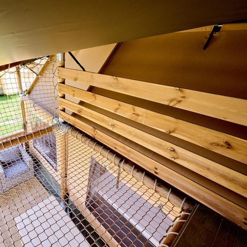 CANVAS AND WOOD TENT 6 people - Ranger