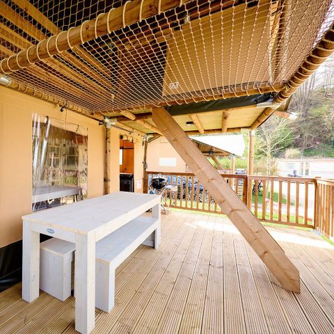 CANVAS AND WOOD TENT 6 people - Ranger