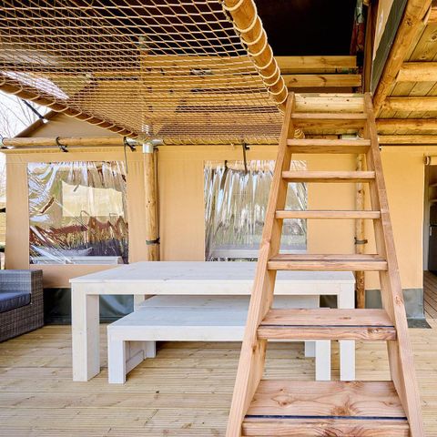 CANVAS AND WOOD TENT 6 people - Ranger