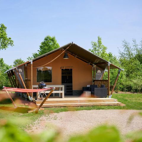 CANVAS AND WOOD TENT 6 people - Nomad