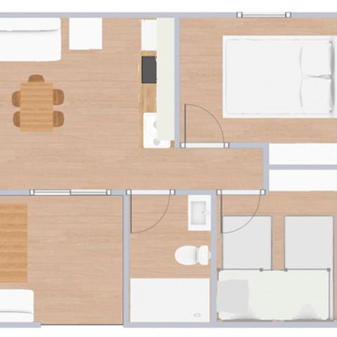BUNGALOW 5 people - C. White comfort