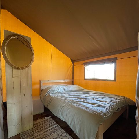 CANVAS AND WOOD TENT 6 people - Safari tent