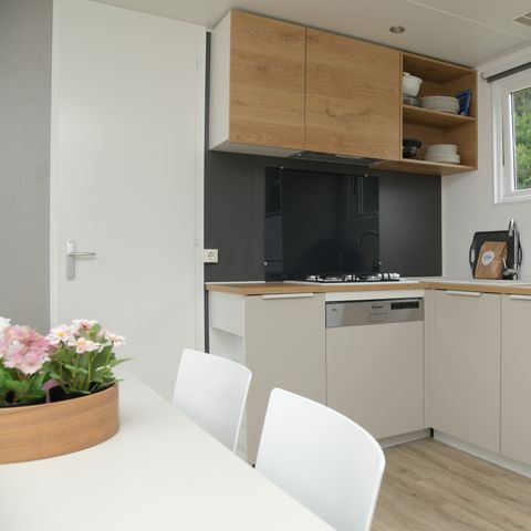 Mobile home 6 persons - Eco-Lodge (max. 2 adults)