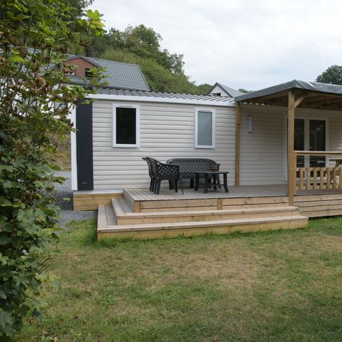 Mobile home 6 persons - Aqua (max 4 adults)