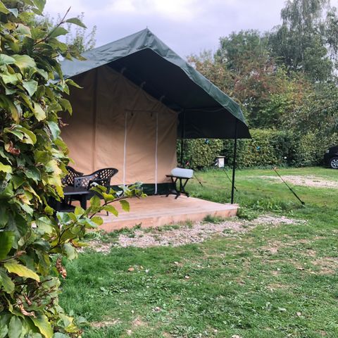 CANVAS AND WOOD TENT 4 people - Safari tent