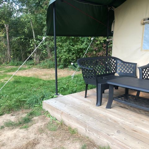 CANVAS AND WOOD TENT 4 people - Safari tent