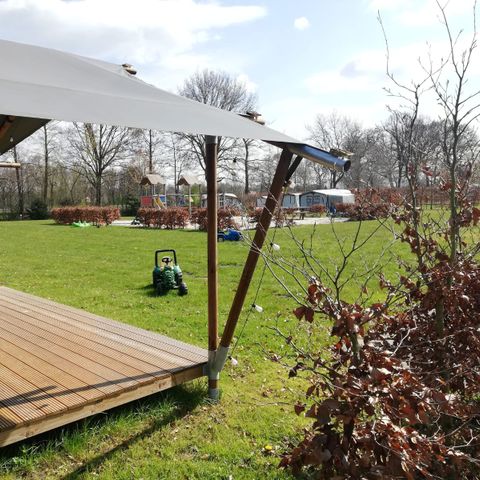 CANVAS AND WOOD TENT 6 people - Safari tent