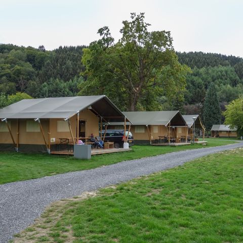 CANVAS AND WOOD TENT 6 people