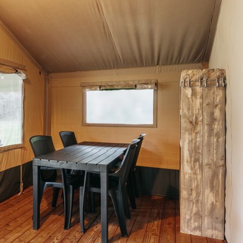 CANVAS AND WOOD TENT 6 people