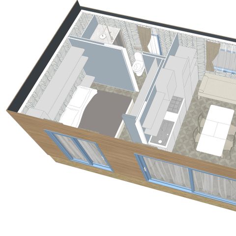 MOBILE HOME 5 people - Maxicaravan JACUZZI VIEW