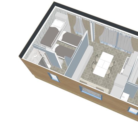 MOBILE HOME 5 people - Maxicaravan JACUZZI VIEW