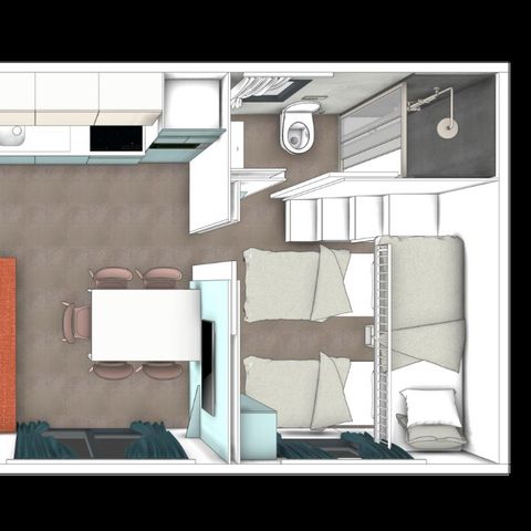 MOBILE HOME 5 people - Maxicaravan Eco Green