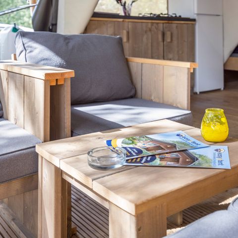 CANVAS AND WOOD TENT 5 people - Safari tent Comfort