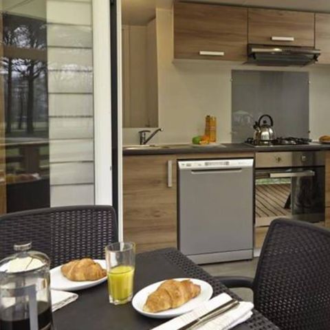 Mobile home 8 persons - Mobile-home | Premium | 3 Bedrooms | 6/8 Pers. | Raised terrace | Air-con.