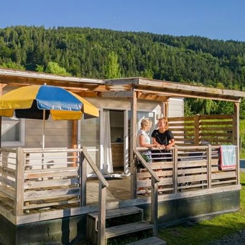 Mobile home 6 persons - Mobile-home | Comfort XL | 3 Bedrooms | 6 Pers. | Raised terrace | Air conditioning