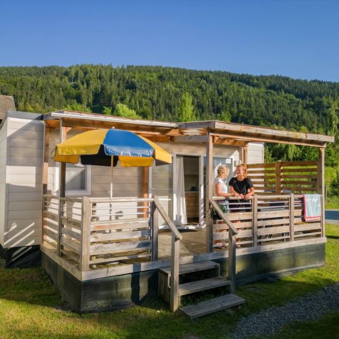 Mobile home 6 persons - Mobile-home | Comfort | 3 Bedrooms | 6 Pers. | Raised terrace | Air conditioning