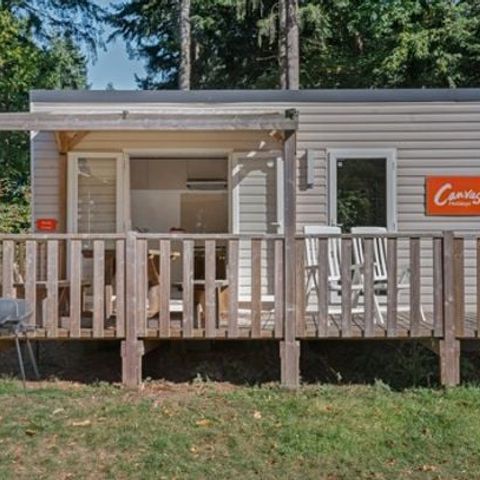 Mobile home 5 persons - Mobile-home | Comfort XL | 2 Bedrooms | 5 Pers. | Raised terrace
