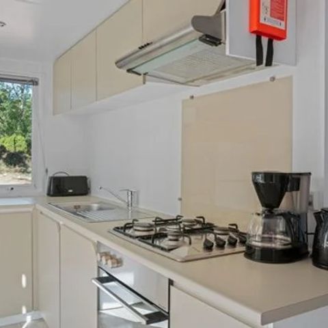 Mobile home 5 persons - Mobile-home | Comfort XL | 2 Bedrooms | 5 Pers. | Raised terrace